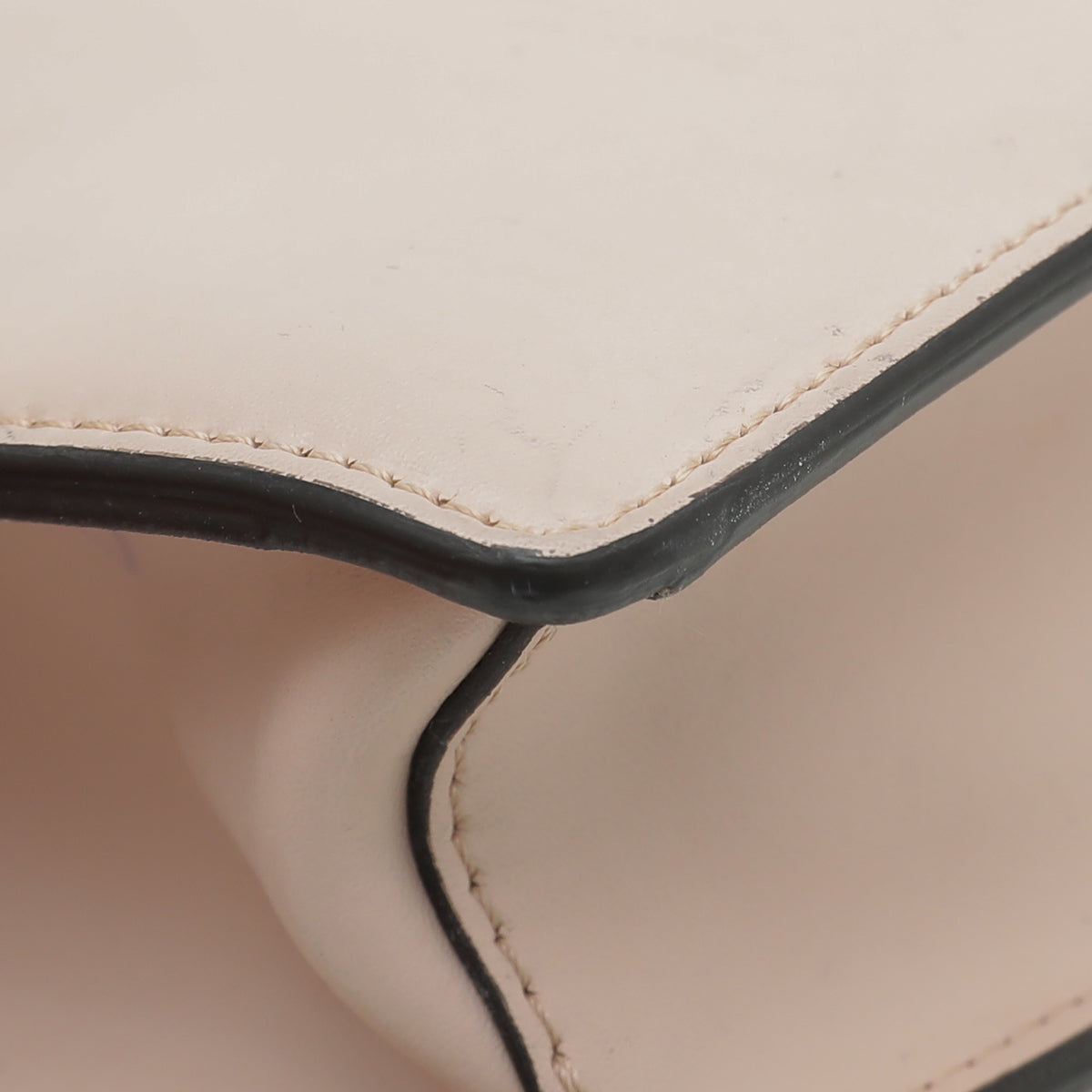 Fendi Peach Kan I Scalloped Studs Bow Flower Small Bag-Fendi-THE CLOSET