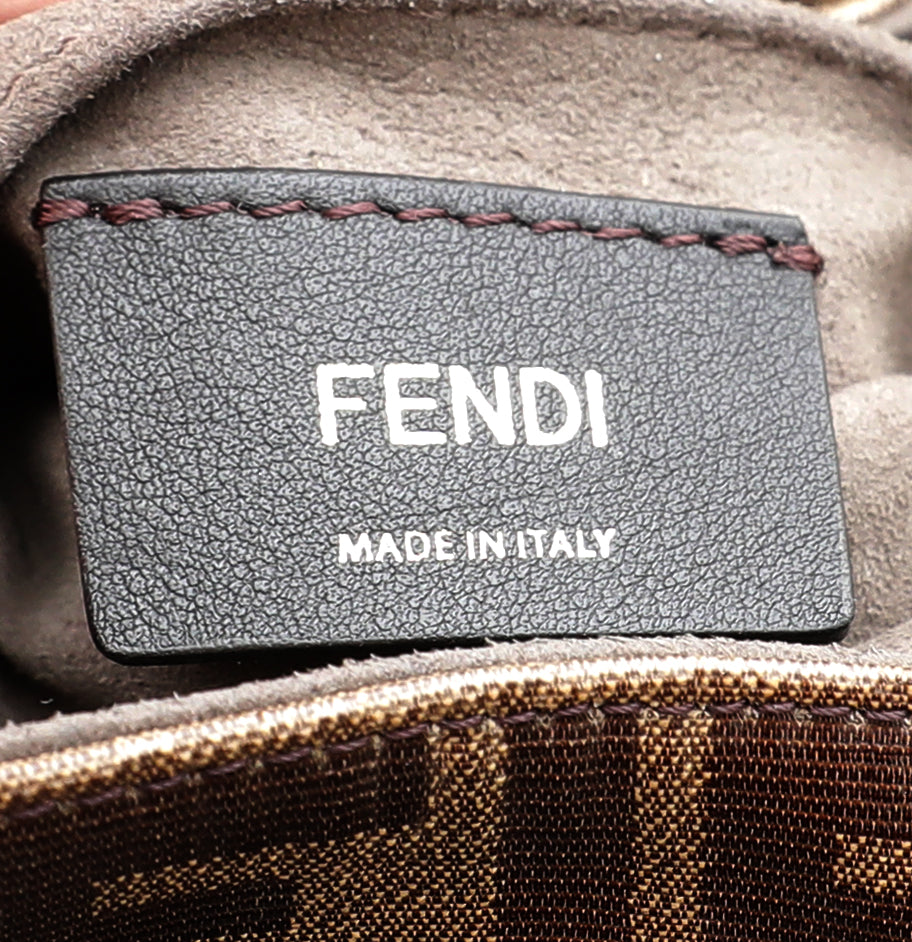 Fendi Bicolor Mon Tresor Small Bag W-Studded Strap You-Fendi-THE CLOSET