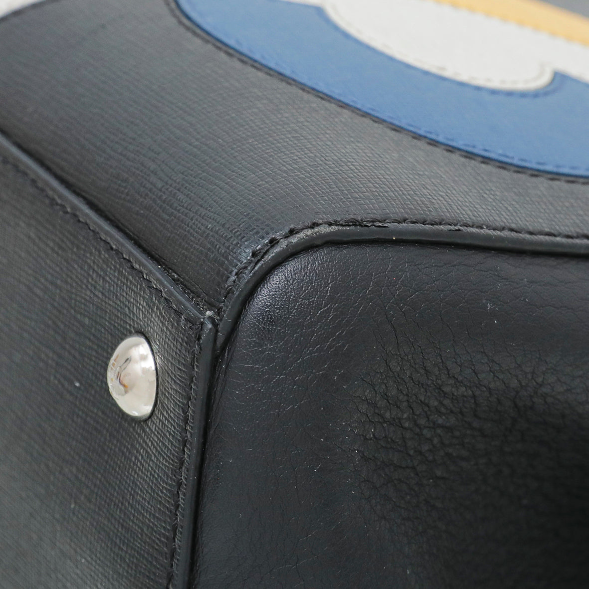 Fendi Black Multicolor Monster Eye 2 Jours Bag-Fendi-THE CLOSET