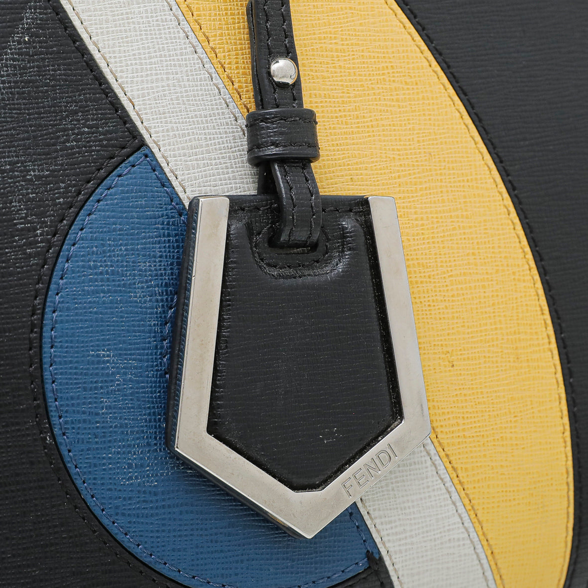 Fendi Black Multicolor Monster Eye 2 Jours Bag-Fendi-THE CLOSET