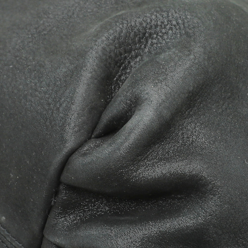 Fendi Black Nubuck Chain Tote Bag-Fendi-THE CLOSET