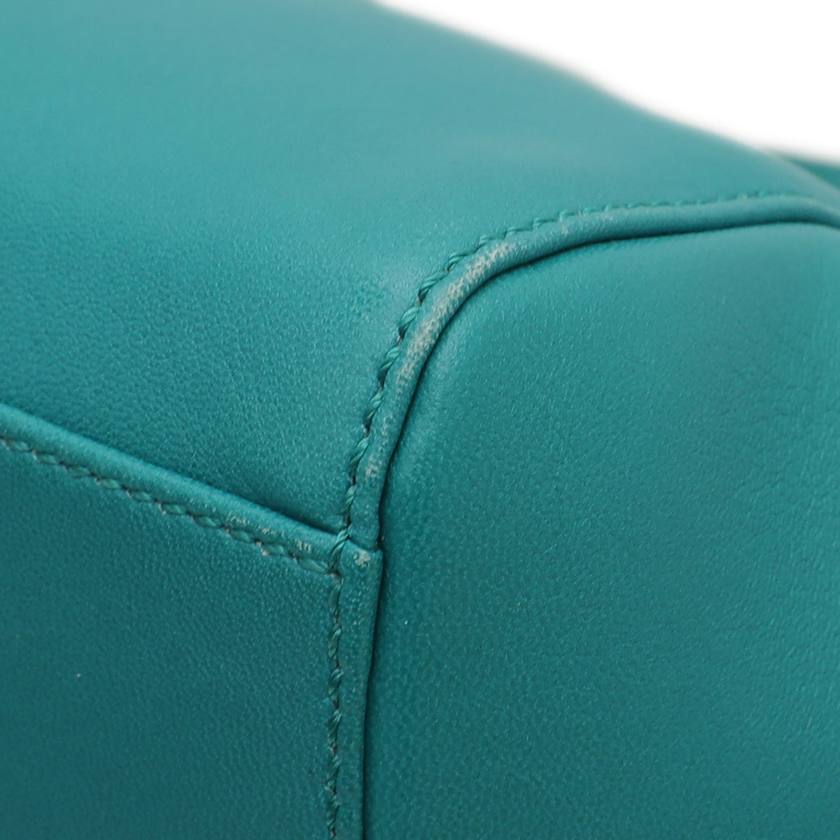 Fendi Teal Peekaboo Mini Bag-Fendi-THE CLOSET