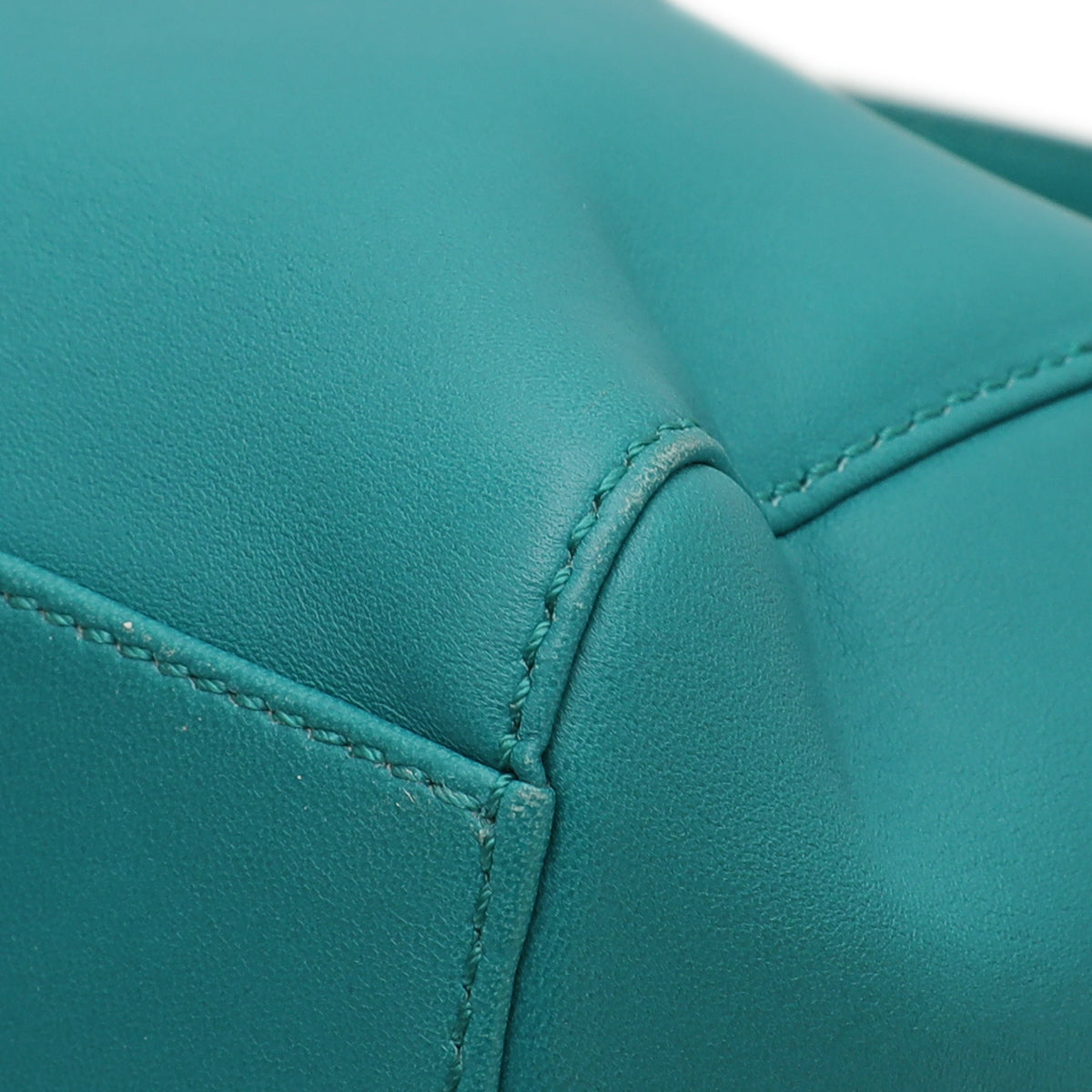 Fendi Teal Peekaboo Mini Bag-Fendi-THE CLOSET