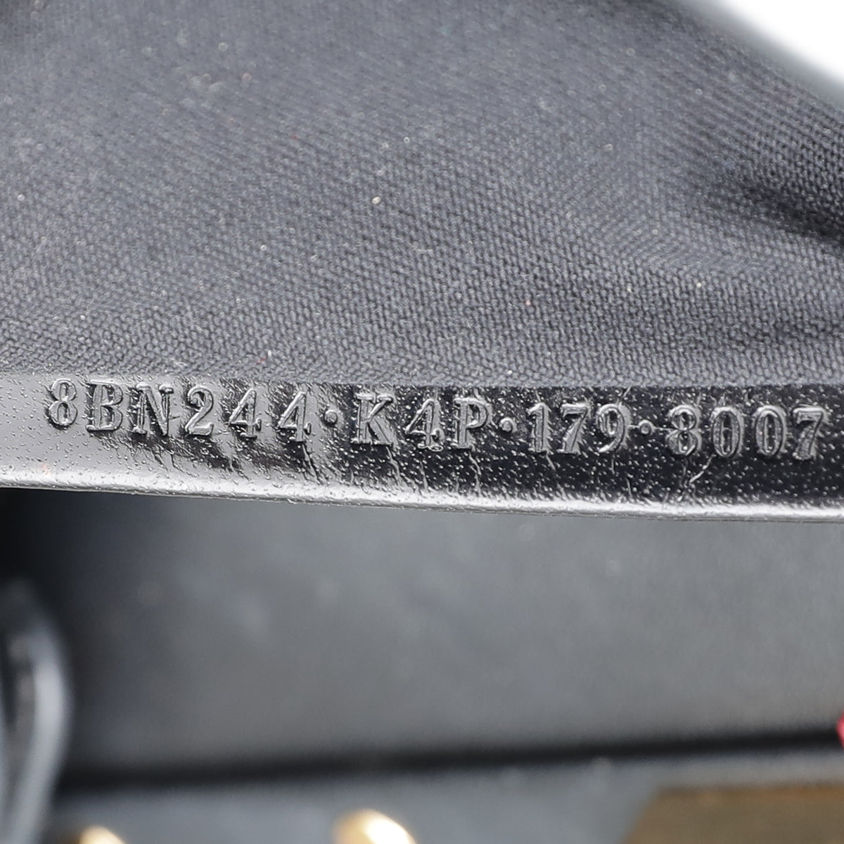 Fendi Black Peekaboo Mini Bag W- Twilly-Fendi-THE CLOSET