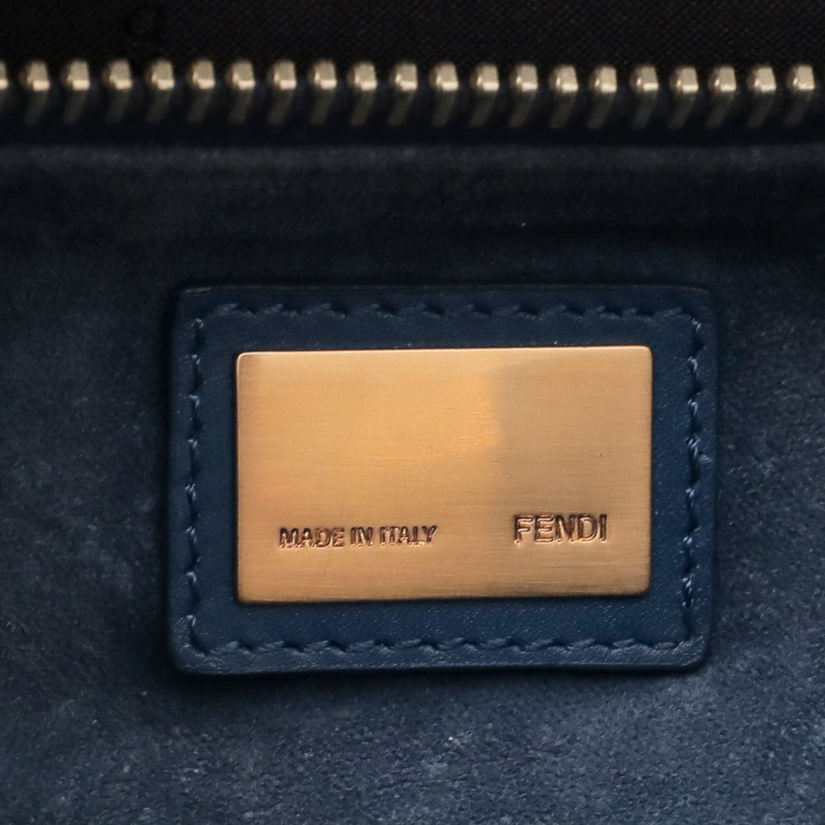 Fendi Blue Peekaboo Regular Bag-Fendi-THE CLOSET