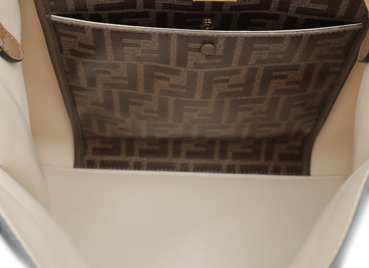 Fendi Brown Peekaboo X Lite Bag-Fendi-THE CLOSET