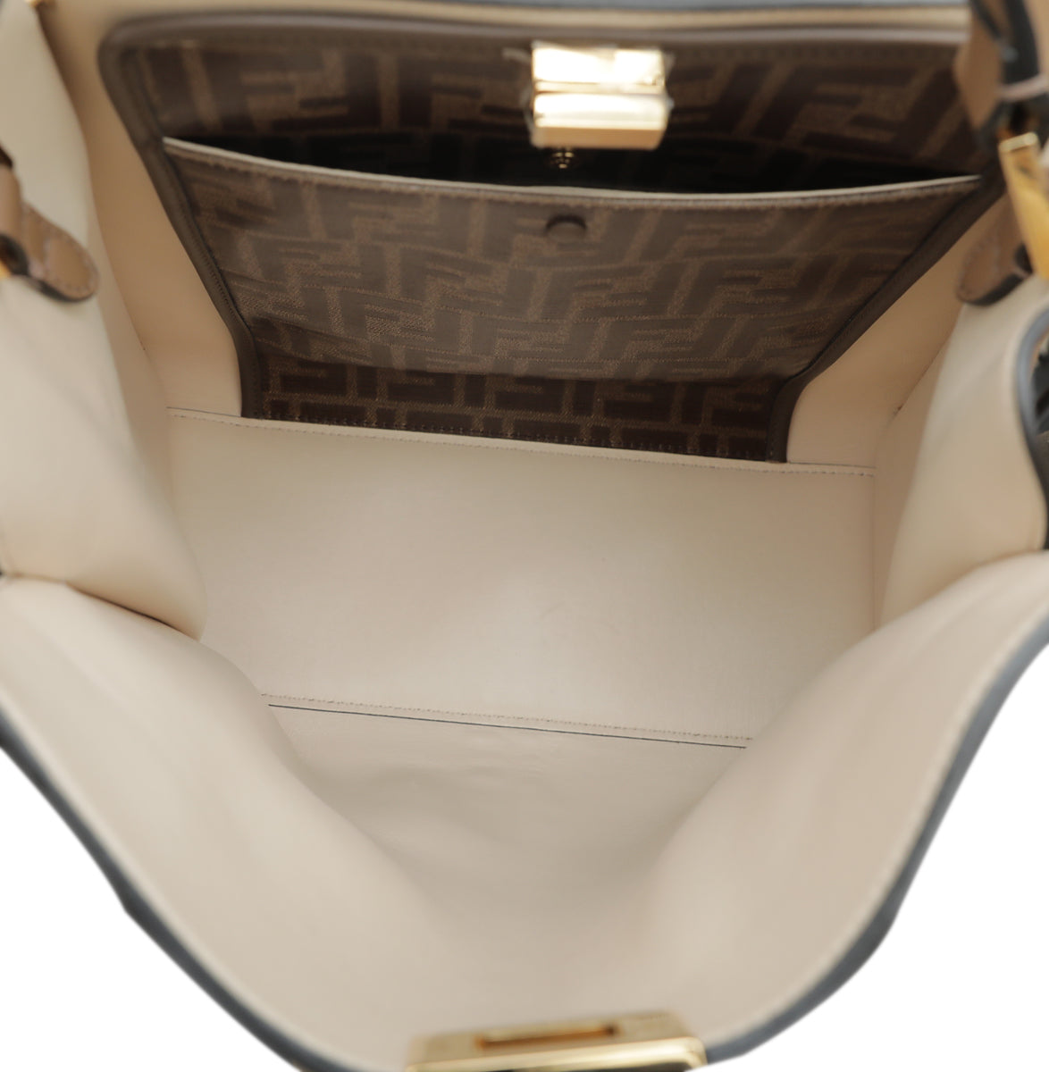 Fendi Brown Peekaboo X Lite Bag-Fendi-THE CLOSET