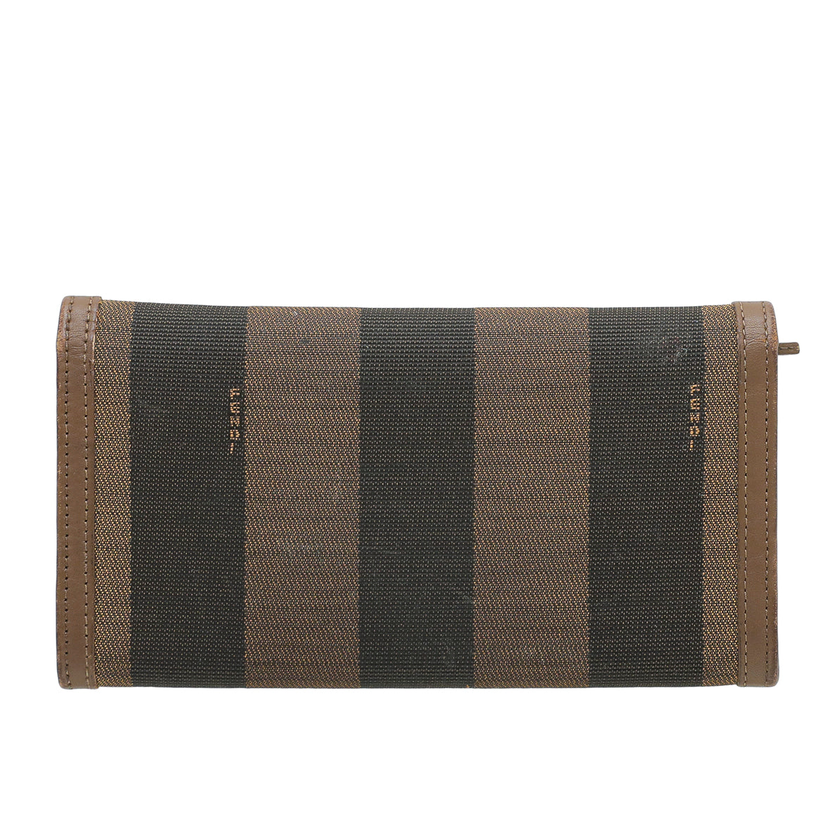 Fendi Tobacco Pequin Continental Wallet-Fendi-THE CLOSET