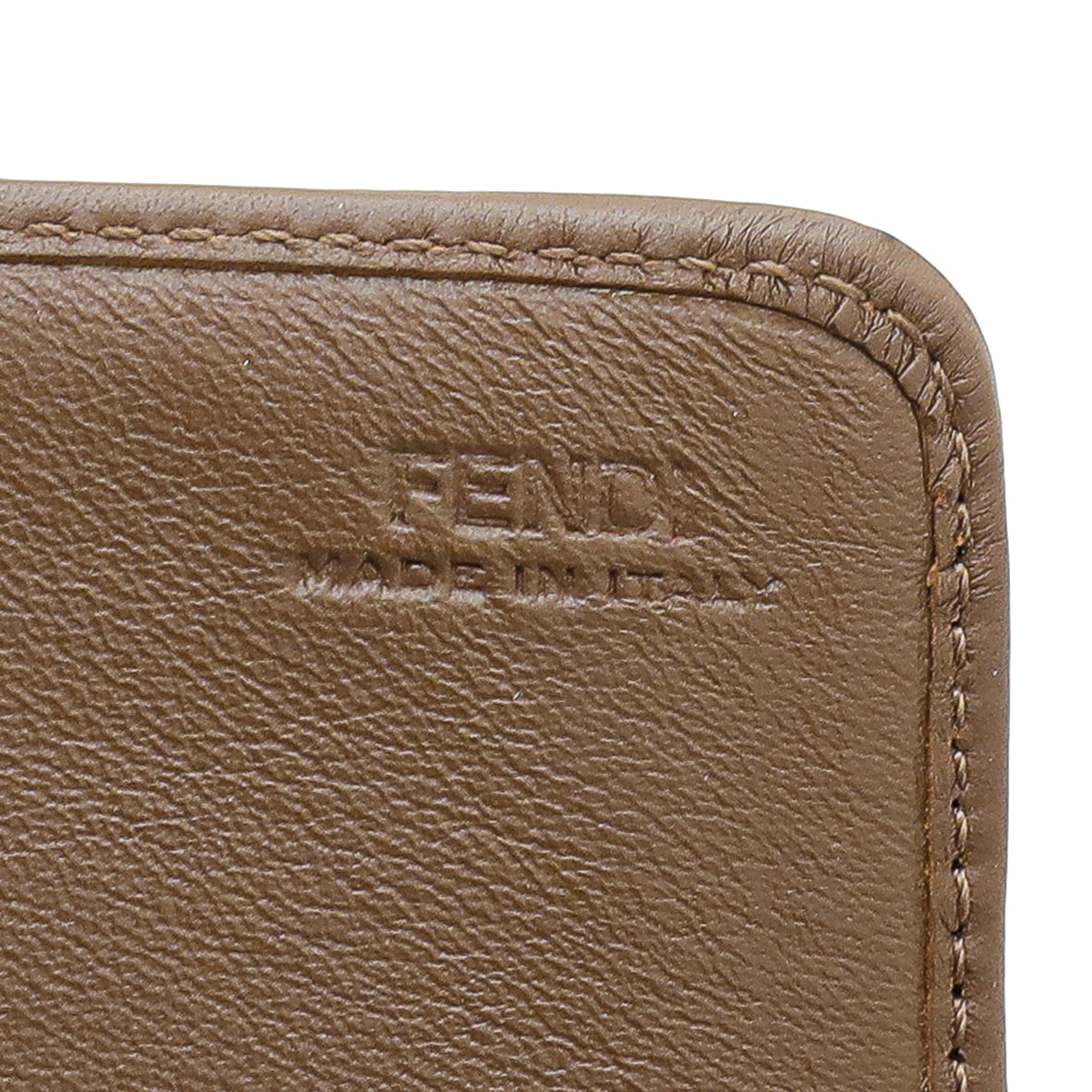 Fendi Tobacco Pequin Continental Wallet-Fendi-THE CLOSET