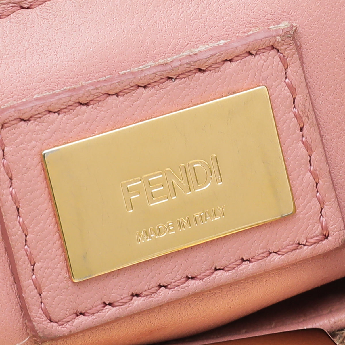 Fendi Light Yellow Python Peekaboo Bag-Fendi-THE CLOSET
