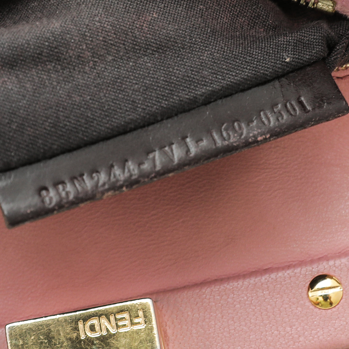 Fendi Light Yellow Python Peekaboo Bag-Fendi-THE CLOSET