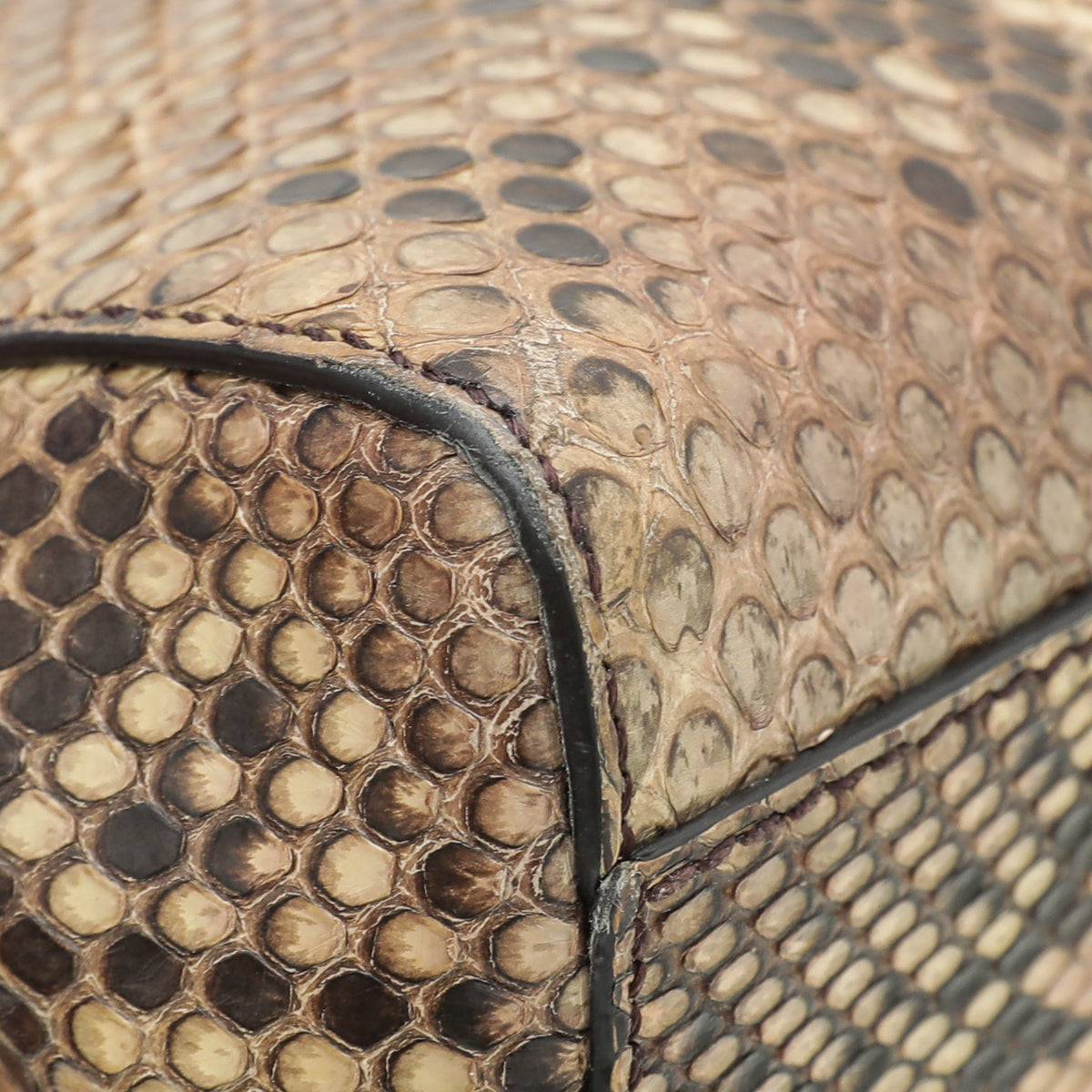 Fendi Light Yellow Python Peekaboo Bag-Fendi-THE CLOSET