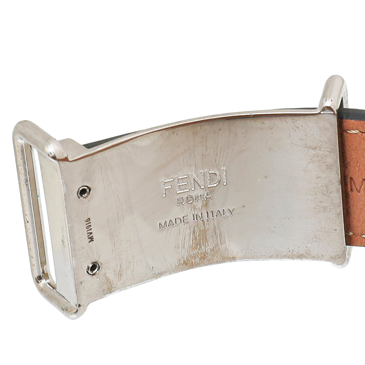 Fendi Bicolor Scalloped Bracelet Medium-Fendi-THE CLOSET