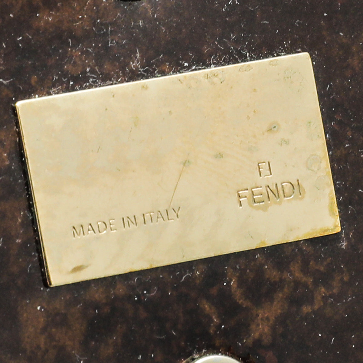 Fendi Tobacco Zucca Mia Large Tote Bag-Fendi-THE CLOSET