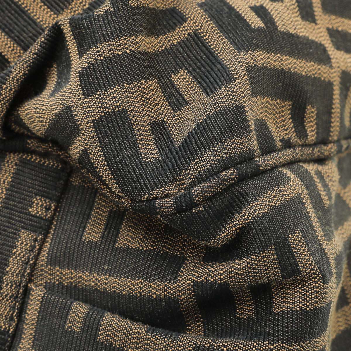 Fendi Tobacco Zucca Mia Large Tote Bag-Fendi-THE CLOSET