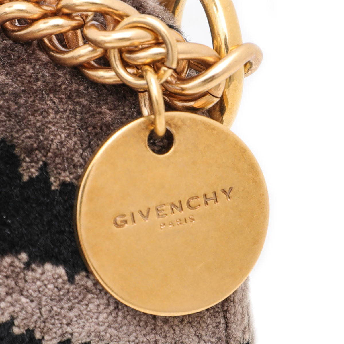Givenchy Velvet Leopard GV3 Small Bag-Givenchy-THE CLOSET