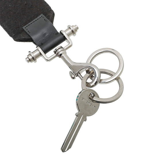 Givenchy Black Key Pendant Lanyard Key Holder