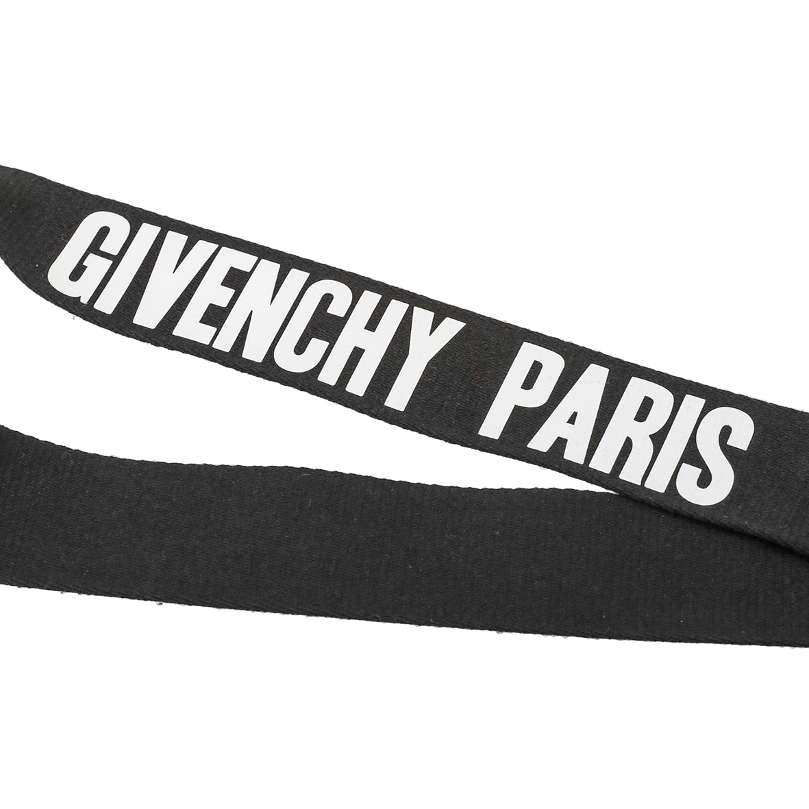 Givenchy Black Key Pendant Lanyard Key Holder