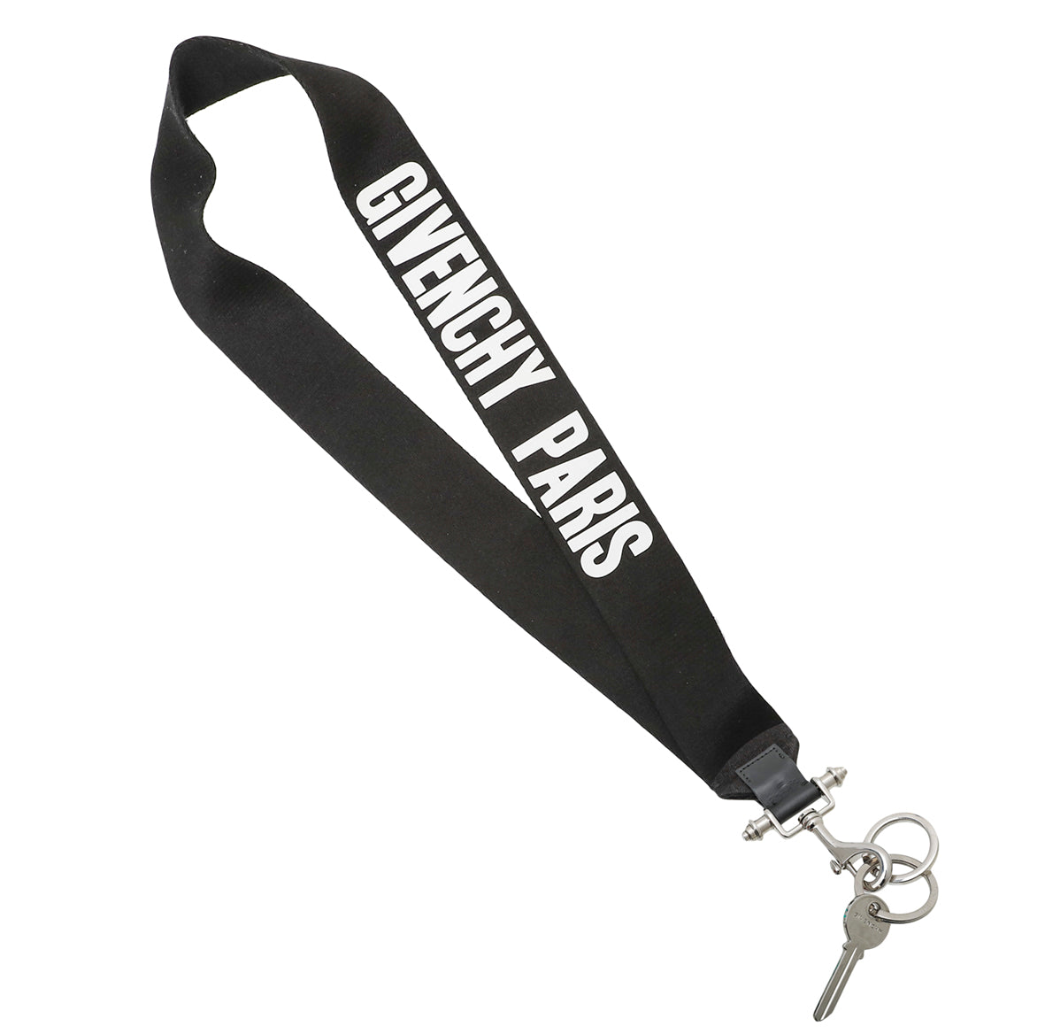 Givenchy Black Key Pendant Lanyard Key Holder-Givenchy-THE CLOSET