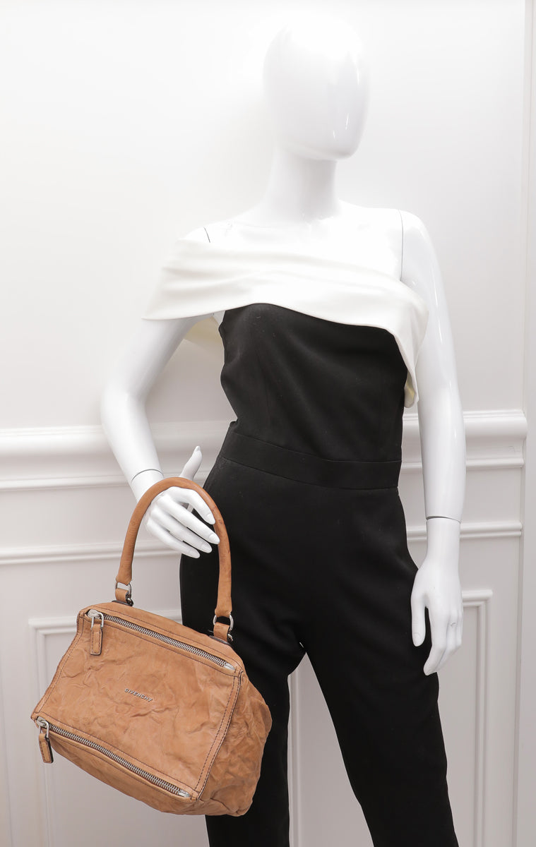 Givenchy Camel Sheepskin Pepe Pandora Bag-Givenchy-THE CLOSET