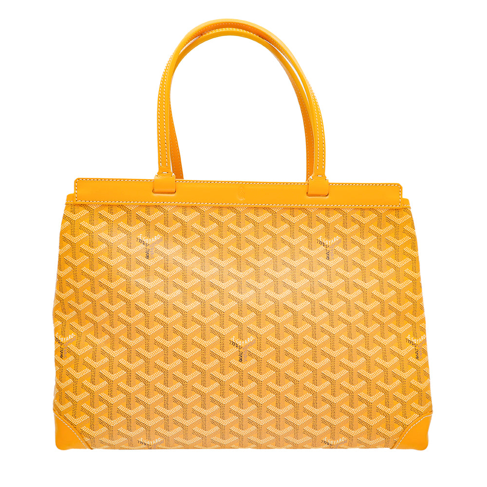 Goyard Yellow Goyardine Bellechasse PM Bag-Goyard-THE CLOSET