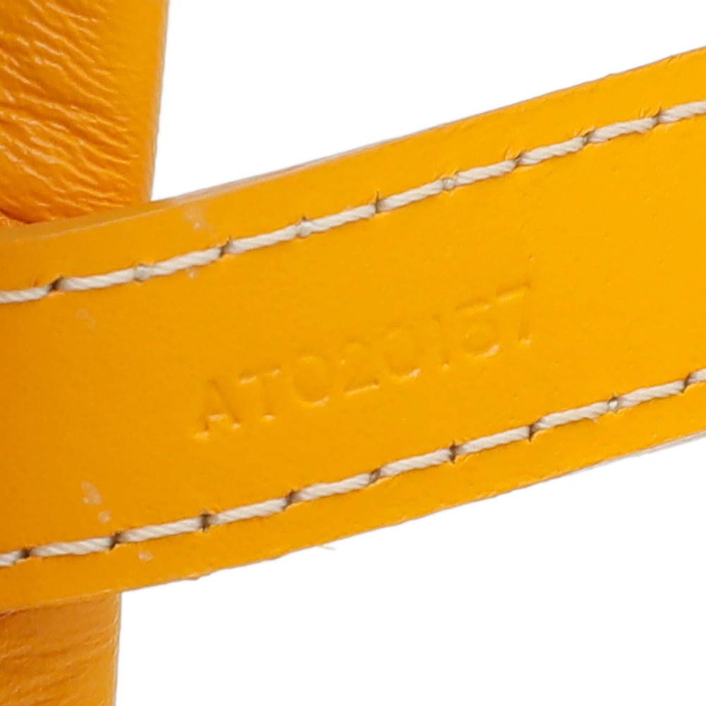 Goyard Yellow Goyardine Bellechasse PM Bag-Goyard-THE CLOSET