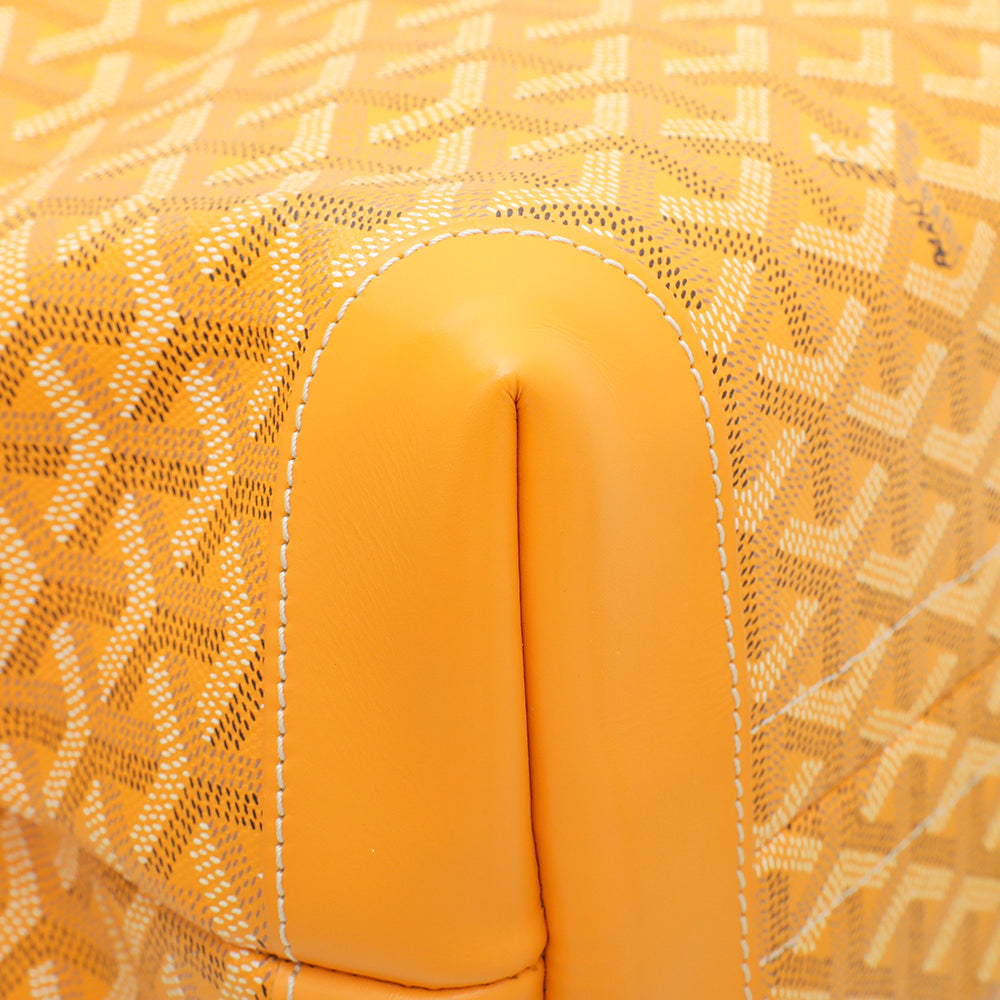 Goyard Yellow Goyardine Bellechasse PM Bag-Goyard-THE CLOSET