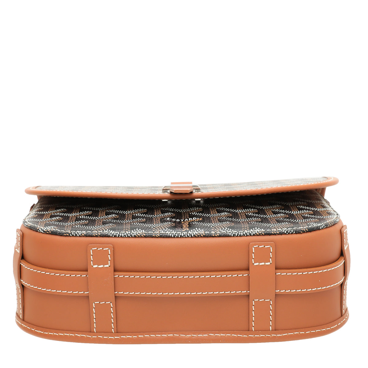 Goyard Bicolor Goyardine Belvedere II Messenger Bag-Goyard-THE CLOSET