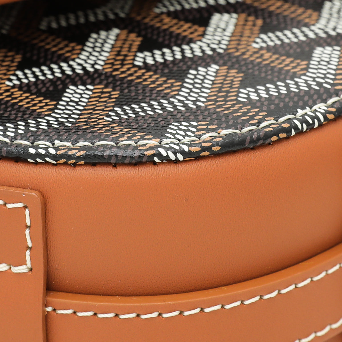 Goyard Bicolor Goyardine Belvedere II Messenger Bag-Goyard-THE CLOSET