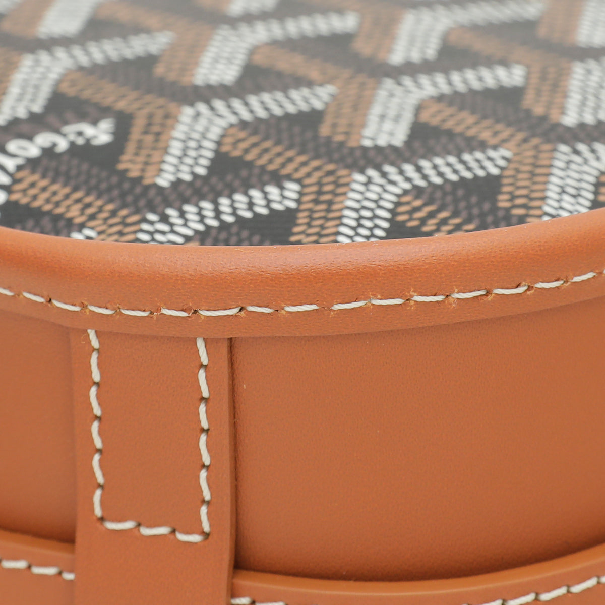 Goyard Bicolor Goyardine Belvedere II Messenger Bag-Goyard-THE CLOSET