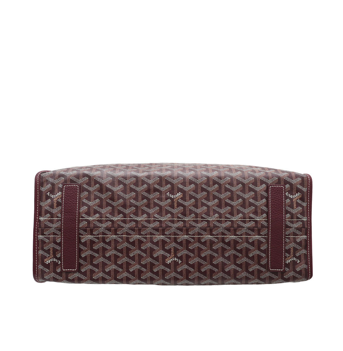 Goyard Burgundy Goyardine Hardy PM Bag-Goyard-THE CLOSET