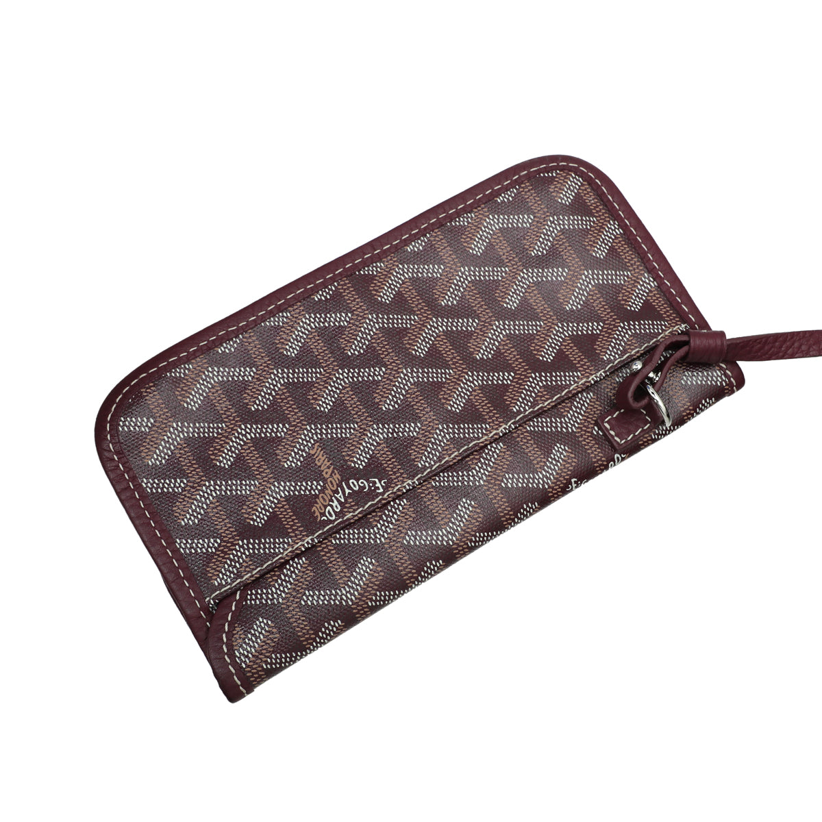 Goyard Burgundy Goyardine Hardy PM Bag-Goyard-THE CLOSET