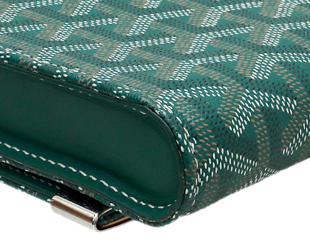 Cloth clutch bag Goyard Green in Fabric - 24272841