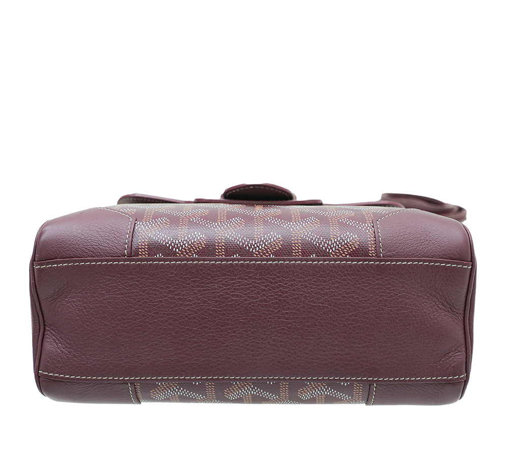 Goyard Burgundy Goyardine Saigon Mini Bag-Goyard-THE CLOSET