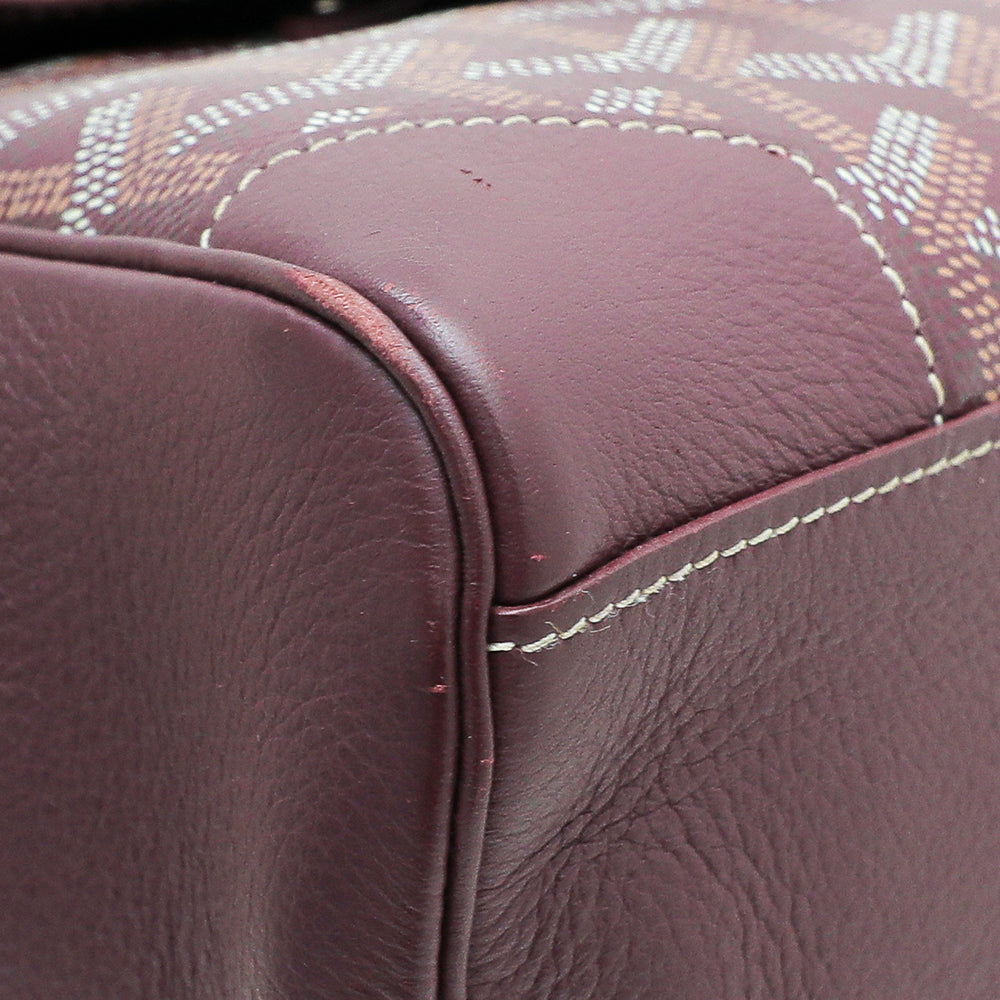 Goyard Burgundy Goyardine Saigon Mini Bag-Goyard-THE CLOSET