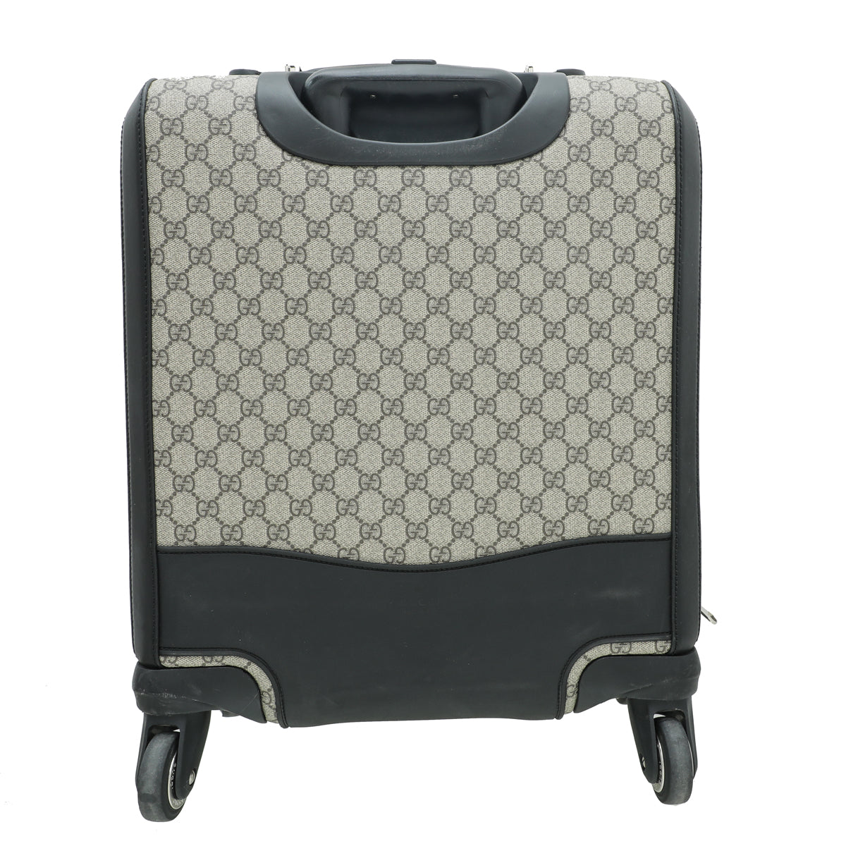 Gucci Bicolor GG Supreme Carry On Suitcase Bag