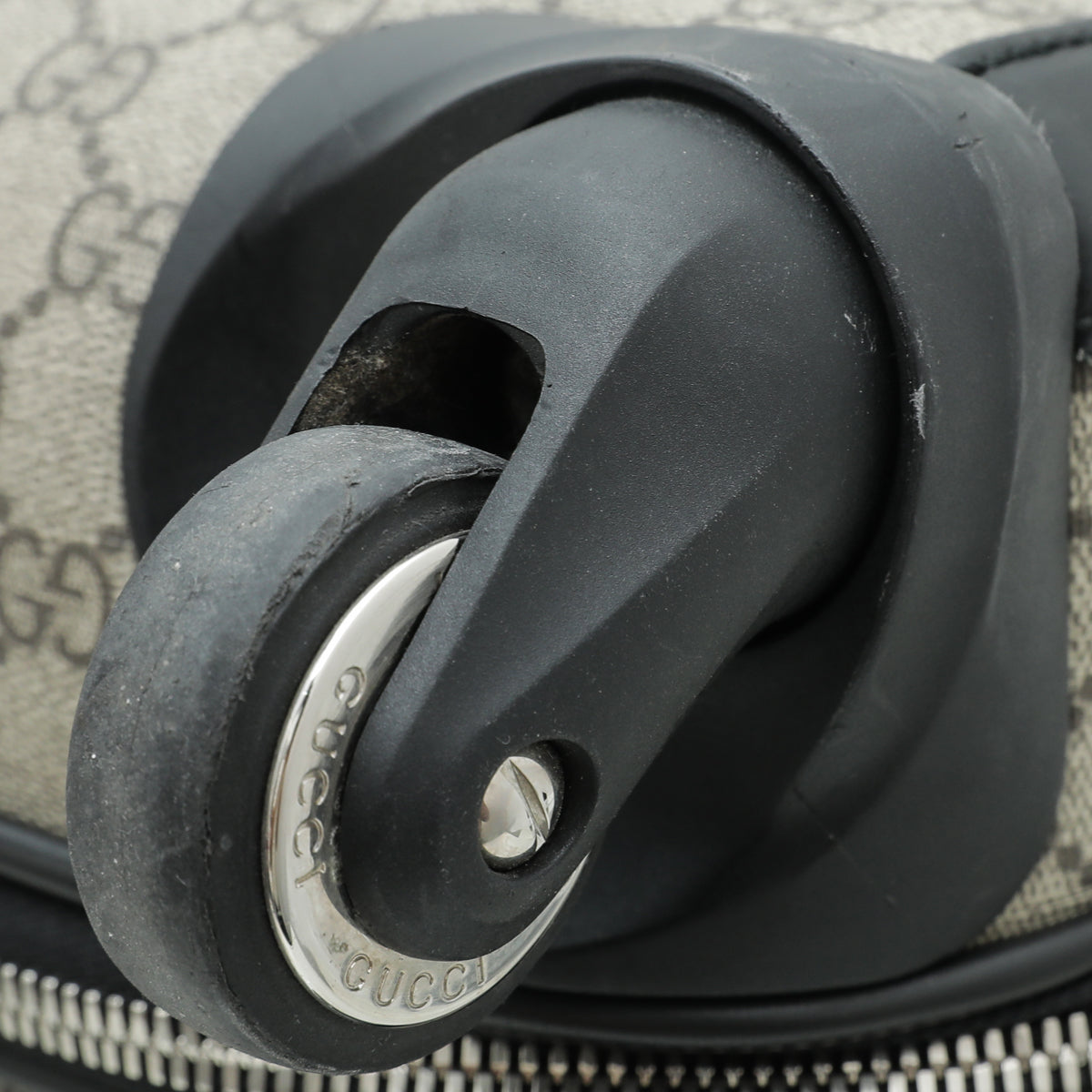 Gucci Bicolor GG Supreme Carry On Suitcase Bag-Gucci-THE CLOSET