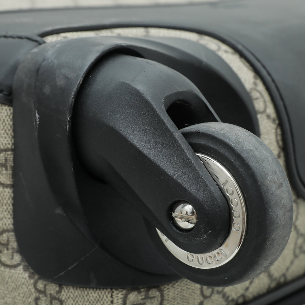 Gucci Bicolor GG Supreme Carry On Suitcase Bag-Gucci-THE CLOSET