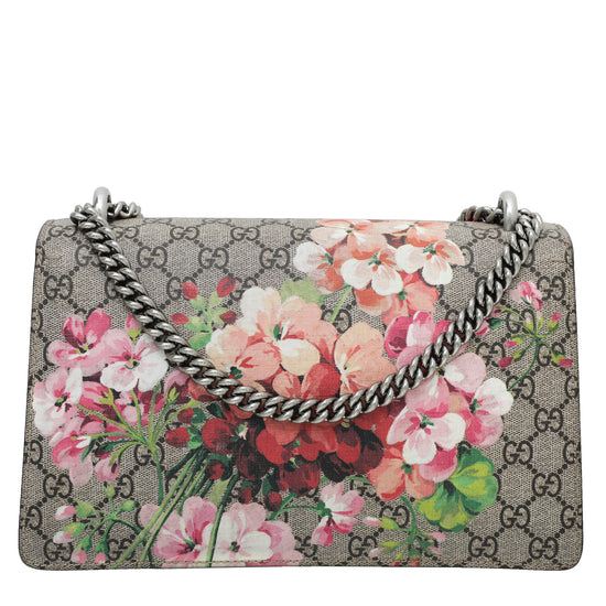 Gucci Rose Antique Blooms Print Dionysus Bag