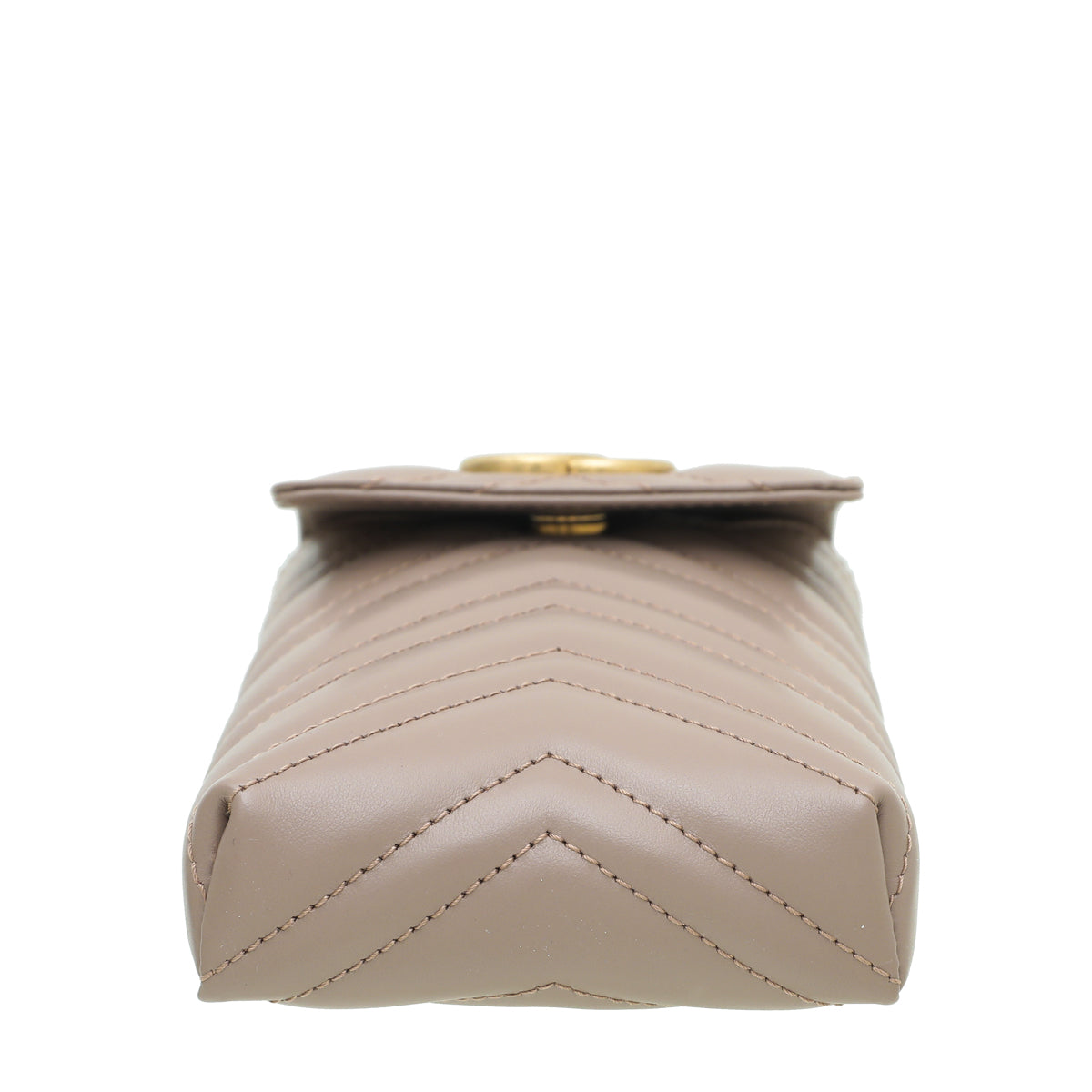 Gucci Dusty Pink GG Marmont Mini Chain Phone Pouch bag-Gucci-THE CLOSET