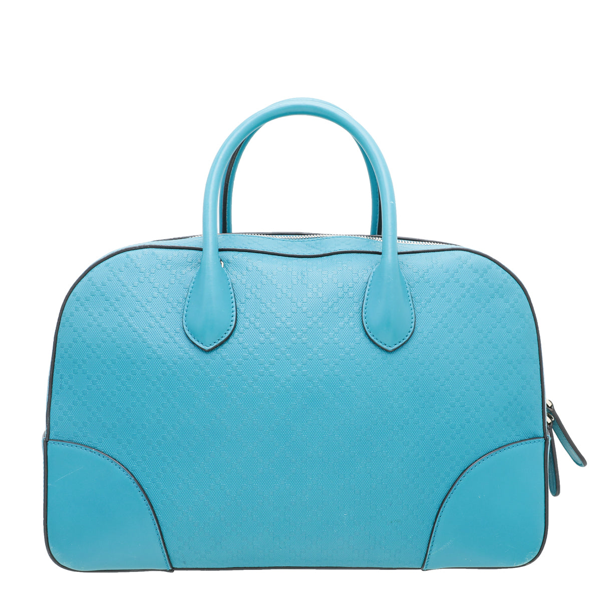 Gucci Turquoise Bright Diamante Top Handle Bag