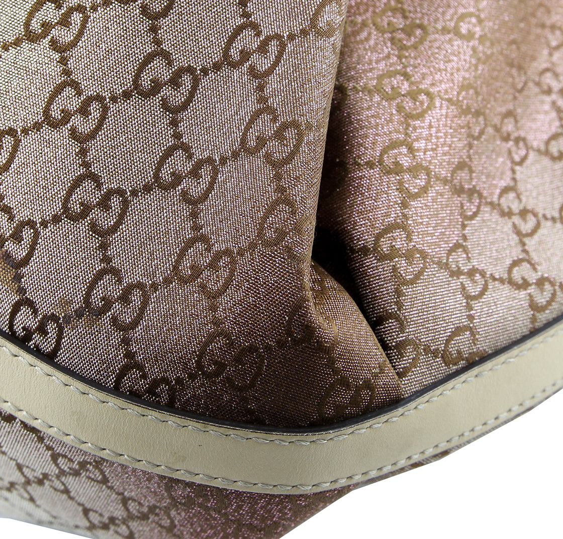 Gucci Brown Lurex Scarlett Tote-Gucci-THE CLOSET