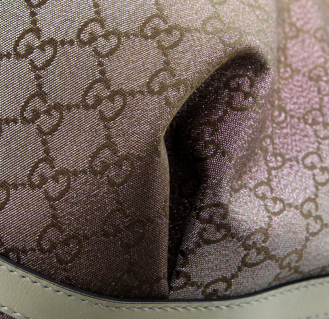 Gucci Brown Lurex Scarlett Tote-Gucci-THE CLOSET