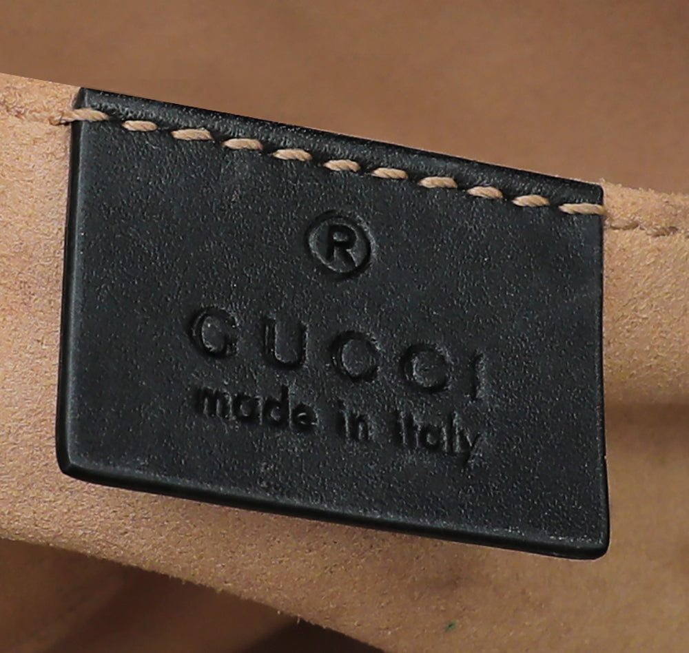 Gucci Black GG Marmont Mini Belt Bag-Gucci-THE CLOSET