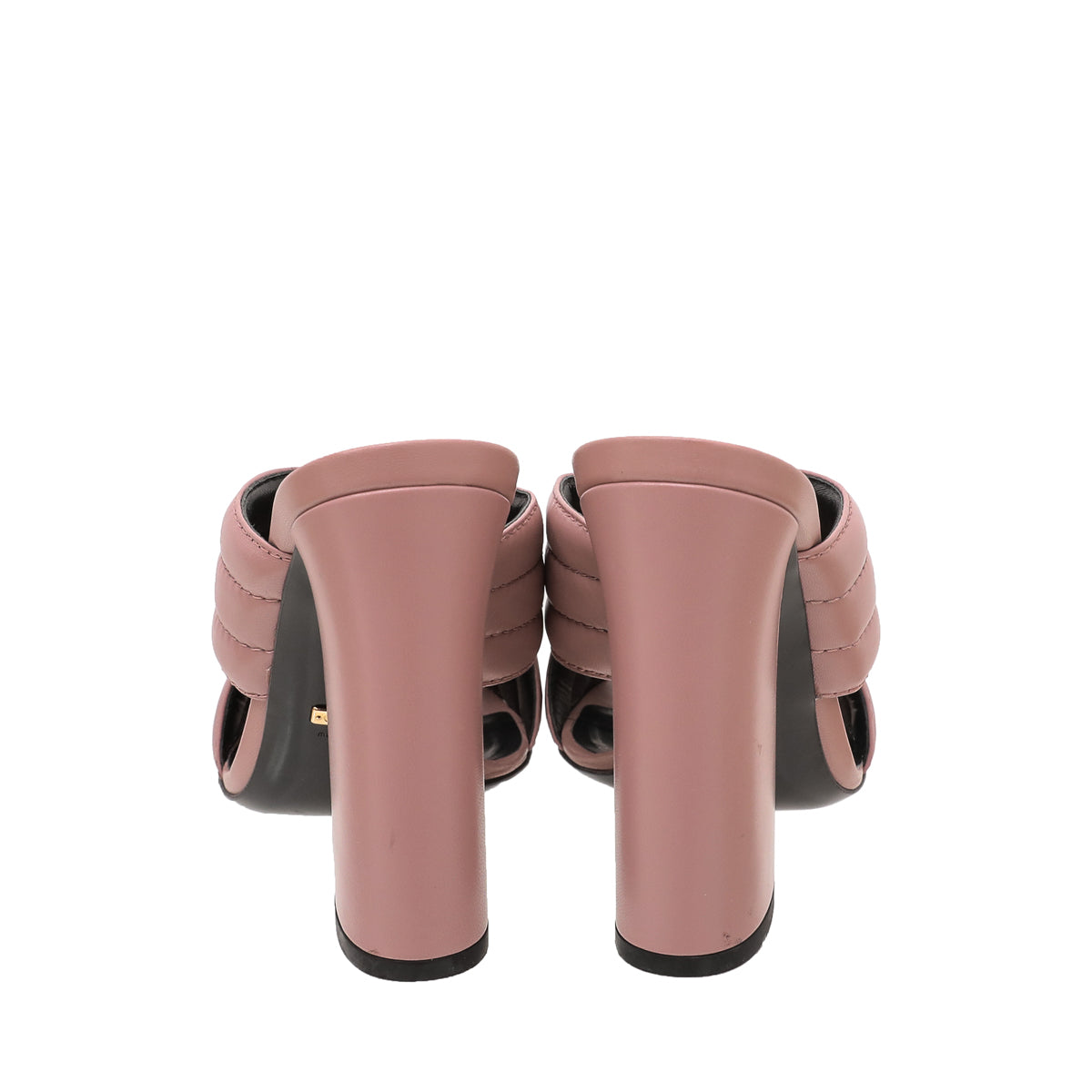 Gucci Dusty Pink Criss Cross Sandals 38-Gucci-THE CLOSET