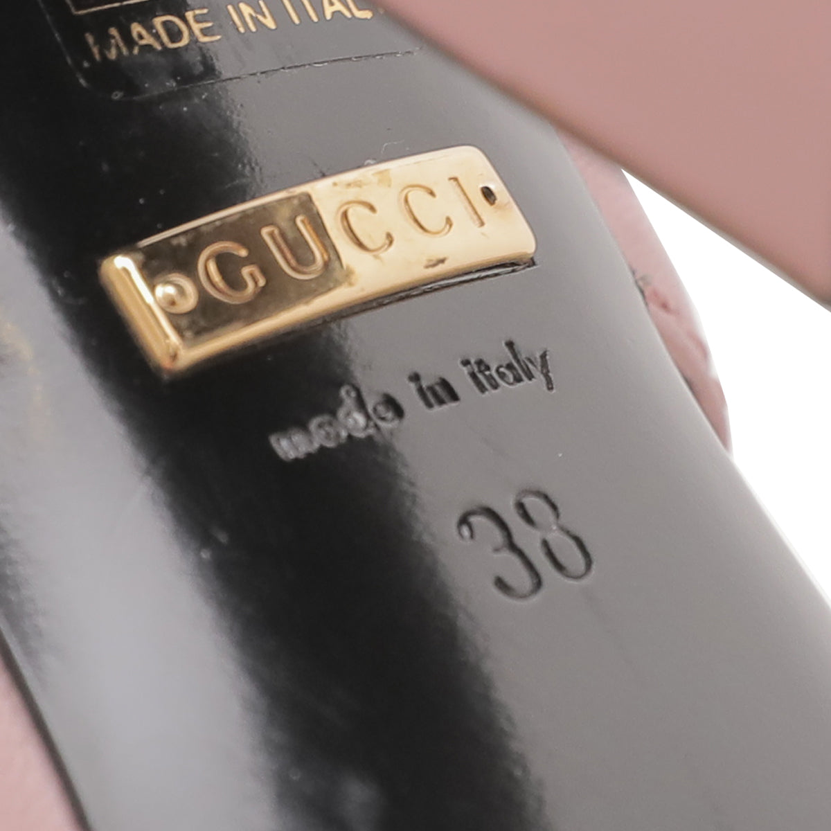 Gucci Dusty Pink Criss Cross Sandals 38-Gucci-THE CLOSET