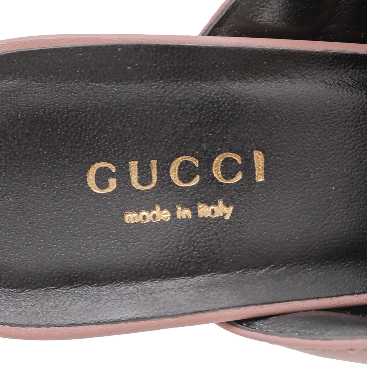 Gucci Dusty Pink Criss Cross Sandals 38-Gucci-THE CLOSET