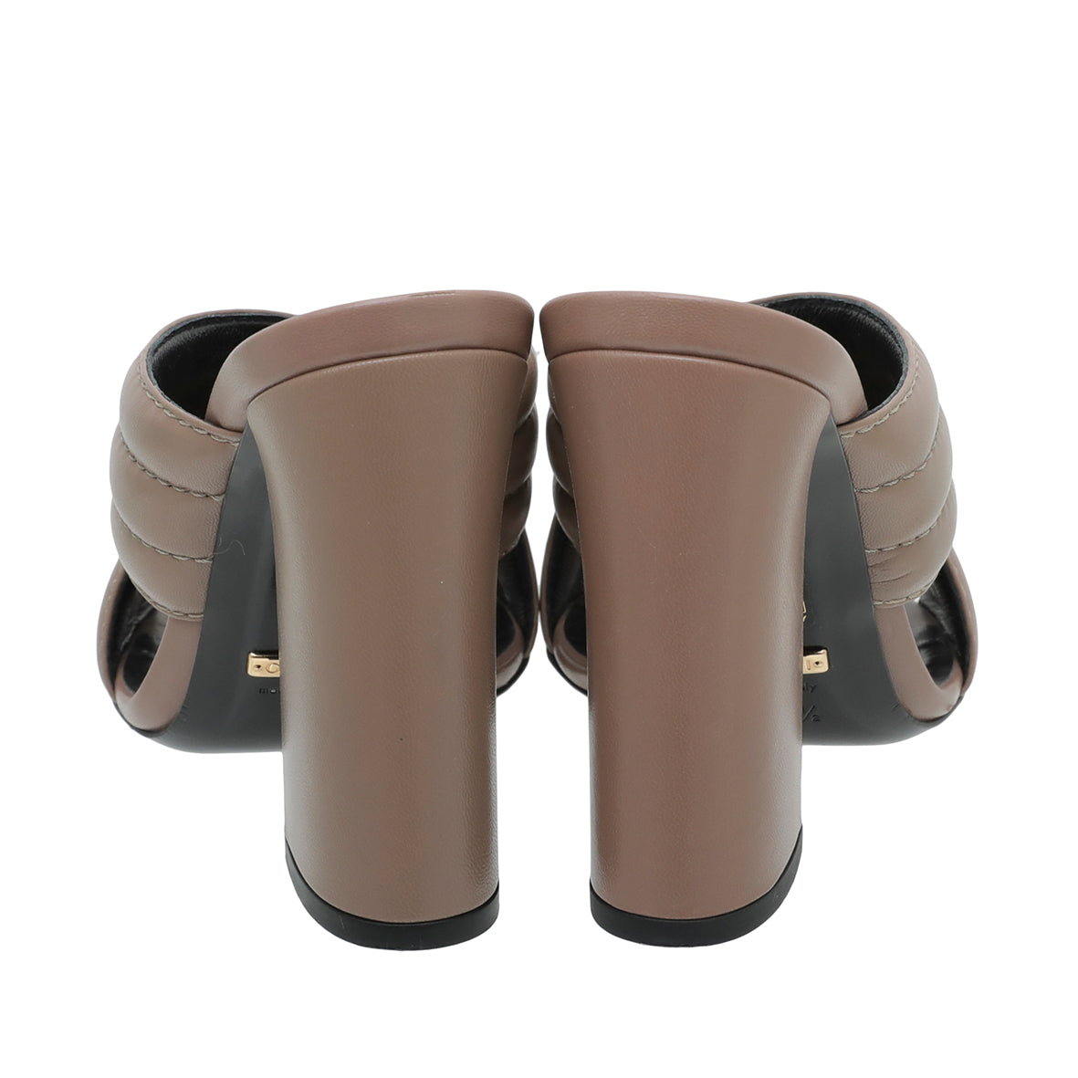 Gucci Etoupe Crossover Sandal 35.5-Gucci-THE CLOSET