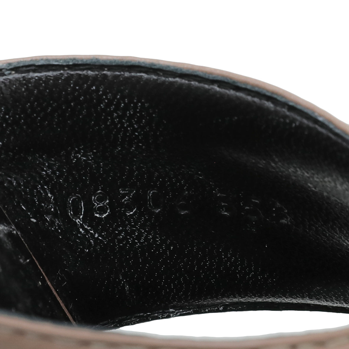 Gucci Etoupe Crossover Sandal 35.5-Gucci-THE CLOSET