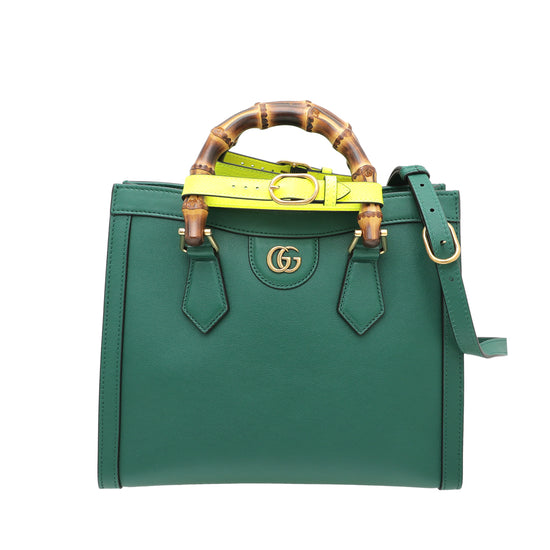 Gucci Green Diana Small Bag